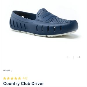 EUC Men's Floafer Country Club Driver Sz 12 - Blue